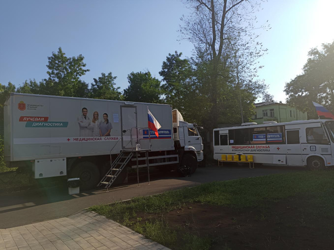 Тульские врачи продолжат осмотр детей (школьного возраста и будущих первоклассников) г. Мариуполя до 7 сентября Тульские врачи продолжат осмотр детей (школьного возраста и будущих первоклассников) г. Мариуполя до 7 сентября.